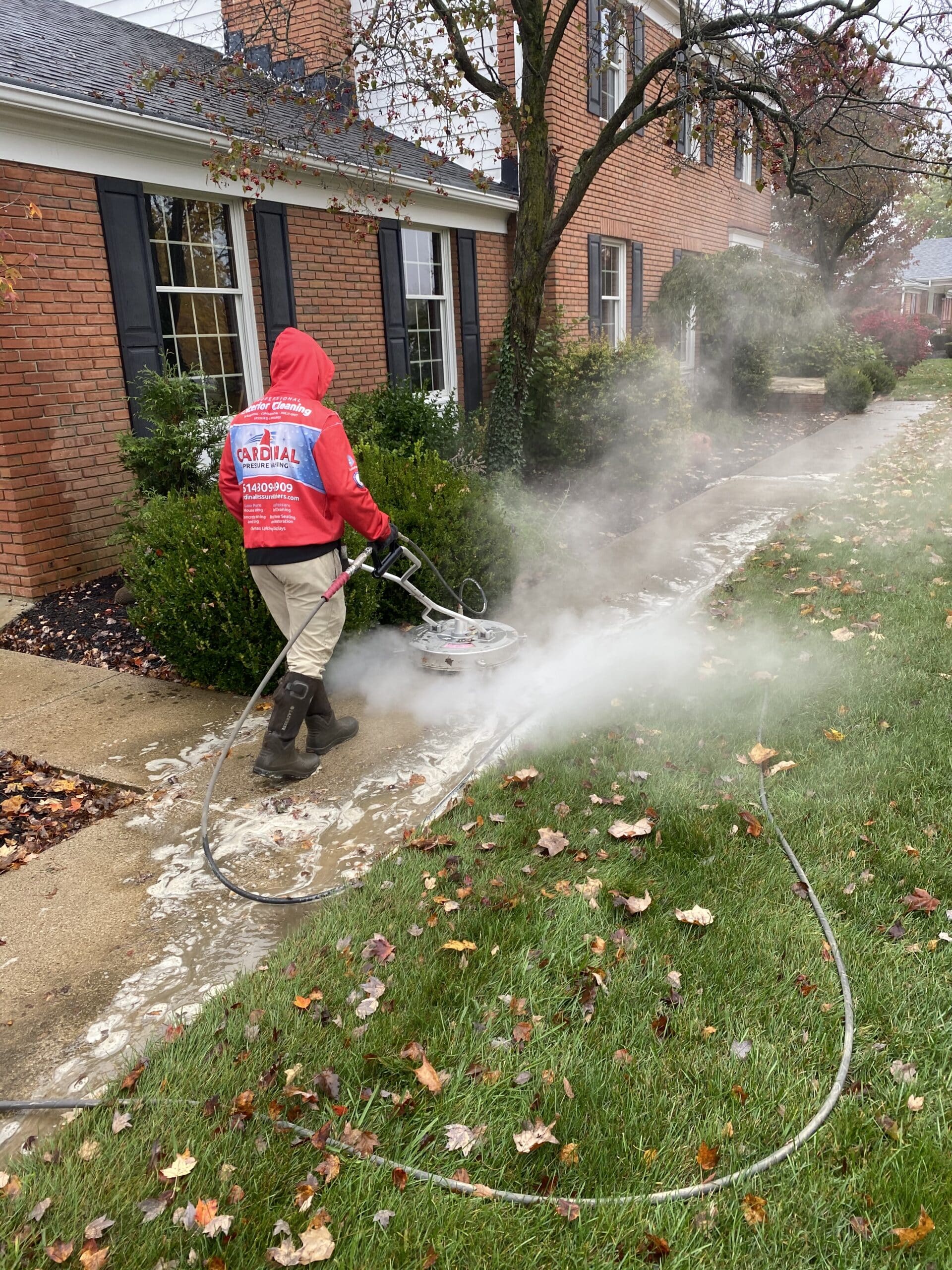concrete cleaning